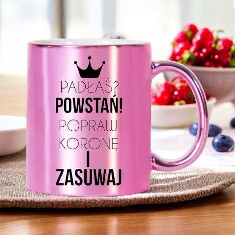 KUBEK RÓŻOWY PREMIUM DLA ŻONY KOLEŻANKI DZIEWCZYNY WALENTYNKI URODZINY KUBEK RÓŻOWY PREMIUM DLA ŻONY KOLEŻANKI DZIEWCZYNY WALENTYNKI URODZINY