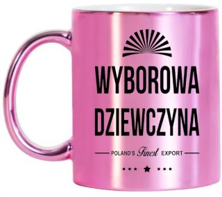 KUBEK RÓŻOWY PREMIUM DLA ŻONY KOLEŻANKI DZIEWCZYNY WALENTYNKI URODZINY