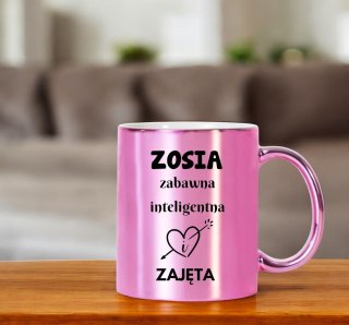 KUBEK RÓŻOWY PREMIUM PREZENT DLA ŻONY KOLEŻANKI DZIEWCZYNY URODZINY #