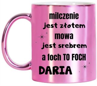 KUBEK RÓŻOWY PREMIUM PREZENT DLA ŻONY KOLEŻANKI DZIEWCZYNY URODZINY #