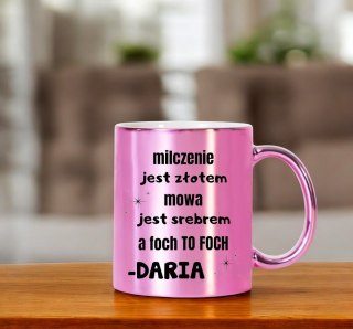 KUBEK RÓŻOWY PREMIUM PREZENT DLA ŻONY KOLEŻANKI DZIEWCZYNY URODZINY #