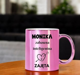 KUBEK RÓŻOWY PREMIUM PREZENT DLA ŻONY KOLEŻANKI DZIEWCZYNY URODZINY #