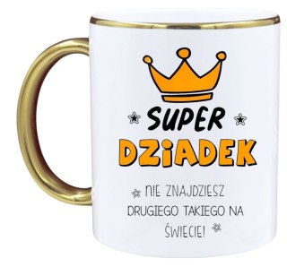 KUBEK Z NADRUKIEM ŚMIESZNY PREZENT DZIEŃ DZIADKA URODZINY IMIENINY DZIADEK