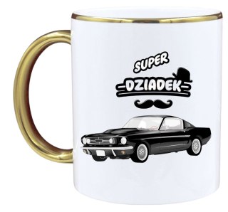 KUBEK Z NADRUKIEM ŚMIESZNY PREZENT DZIEŃ DZIADKA URODZINY IMIENINY DZIADEK