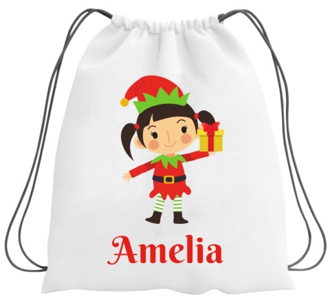 WOREK NA BUTY KAPCIE PLECAK Z IMIENIEM MIKOŁAJKI ŚWIĘTA DLA DZIECKA # WOREK NA BUTY KAPCIE PLECAK Z IMIENIEM MIKOŁAJKI ŚWIĘTA DLA DZIECKA #