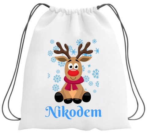 WOREK NA BUTY KAPCIE PLECAK Z IMIENIEM MIKOŁAJKI ŚWIĘTA DLA DZIECKA # WOREK NA BUTY KAPCIE PLECAK Z IMIENIEM MIKOŁAJKI ŚWIĘTA DLA DZIECKA #