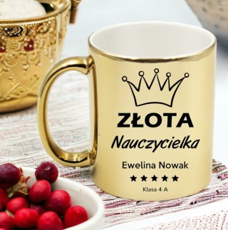 KUBEK PREMIUM Z IMIENIEM PREZENT DZIEŃ NAUCZYCIELA WYCHOWAWCZYNI #