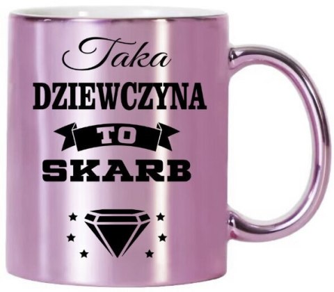 KUBEK RÓŻOWY METALIK PREMIUM DLA DZIEWCZYNY URODZINY IMIENINY PREZENT KUBEK RÓŻOWY METALIK PREMIUM DLA DZIEWCZYNY URODZINY IMIENINY PREZENT