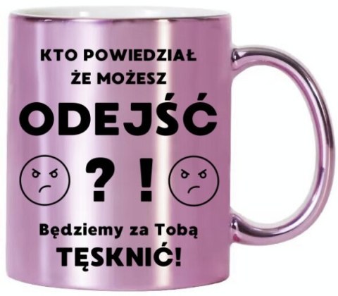 KUBEK RÓŻOWY METALIK PREMIUM PREZENT DLA KOLEŻANKI NA POŻEGNANIE W PRACY KUBEK RÓŻOWY METALIK PREMIUM PREZENT DLA KOLEŻANKI NA POŻEGNANIE W PRACY