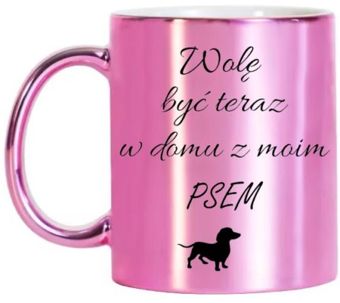 KUBEK RÓŻOWY METALIK PREMIUM PREZENT DLA KOLEŻANKI URODZINY IMIENINY KUBEK RÓŻOWY METALIK PREMIUM PREZENT DLA KOLEŻANKI URODZINY IMIENINY