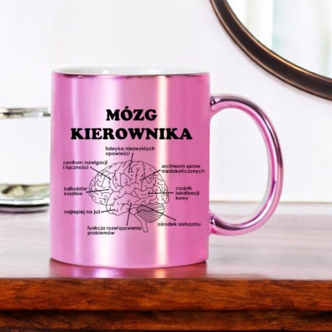 KUBEK RÓŻOWY METALIK PREZENT DLA SZEFOWEJ KIEROWNICZKI URODZINY IMIENINY KUBEK RÓŻOWY METALIK PREZENT DLA SZEFOWEJ KIEROWNICZKI URODZINY IMIENINY