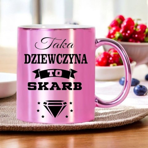 KUBEK RÓŻOWY PREMIUM DLA ŻONY KOLEŻANKI DZIEWCZYNY WALENTYNKI URODZINY KUBEK RÓŻOWY PREMIUM DLA ŻONY KOLEŻANKI DZIEWCZYNY WALENTYNKI URODZINY