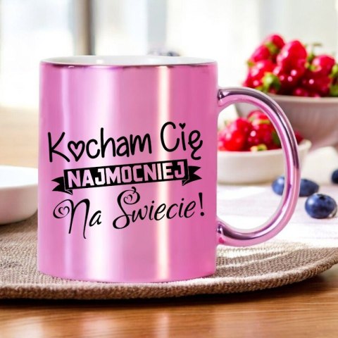 KUBEK RÓŻOWY PREMIUM DLA ŻONY KOLEŻANKI DZIEWCZYNY WALENTYNKI URODZINY KUBEK RÓŻOWY PREMIUM DLA ŻONY KOLEŻANKI DZIEWCZYNY WALENTYNKI URODZINY