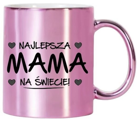 KUBEK RÓŻOWY PREMIUM Z NADRUKIEM DLA MAMY TEŚCIOWEJ PREZENT DZIEŃ MATKI KUBEK RÓŻOWY PREMIUM Z NADRUKIEM DLA MAMY TEŚCIOWEJ PREZENT DZIEŃ MATKI