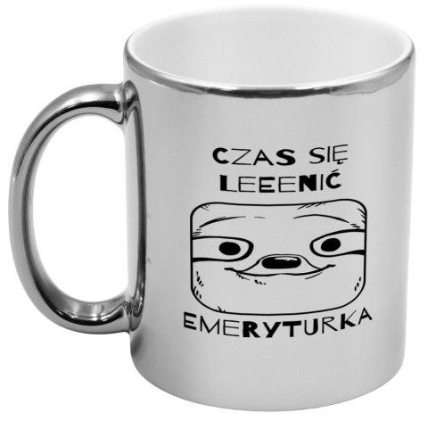KUBEK SREBRNY PREZENT DLA EMERYTA EMERYTKI POŻEGNANIE W PRACY URODZINY KUBEK SREBRNY PREZENT DLA EMERYTA EMERYTKI POŻEGNANIE W PRACY URODZINY