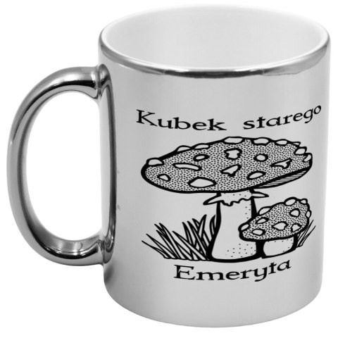 KUBEK SREBRNY PREZENT DLA EMERYTA EMERYTKI POŻEGNANIE W PRACY URODZINY KUBEK SREBRNY PREZENT DLA EMERYTA EMERYTKI POŻEGNANIE W PRACY URODZINY
