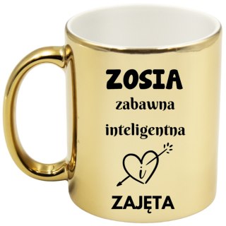 KUBEK ZŁOTY PREMIUM PREZENT DLA ŻONY KOLEŻANKI DZIEWCZYNY URODZINY #