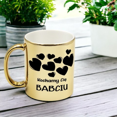 KUBEK ZŁOTY PREMIUM PREZENT DZIEŃ BABCI RÓŻNE WZORY BABCIA KUBEK ZŁOTY PREMIUM PREZENT DZIEŃ BABCI RÓŻNE WZORY BABCIA