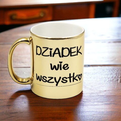 KUBEK ZŁOTY PREMIUM PREZENT DZIEŃ DZIADKA RÓŻNE WZORY DZIADEK KUBEK ZŁOTY PREMIUM PREZENT DZIEŃ DZIADKA RÓŻNE WZORY DZIADEK