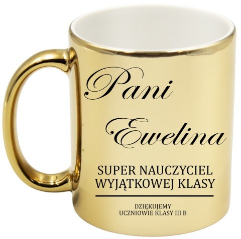 KUBEK ZŁOTY PREMIUM PREZENT DZIEŃ NAUCZYCIELA WYCHOWAWCZYNI NAUCZYCIELKI # KUBEK ZŁOTY PREMIUM PREZENT DZIEŃ NAUCZYCIELA WYCHOWAWCZYNI NAUCZYCIELKI #