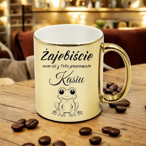 KUBEK ZŁOTY PREZENT NA POŻEGNANIE KOLEŻANKI KOLEGI Z PRACY Z IMIENIEM # KUBEK ZŁOTY PREZENT NA POŻEGNANIE KOLEŻANKI KOLEGI Z PRACY Z IMIENIEM #