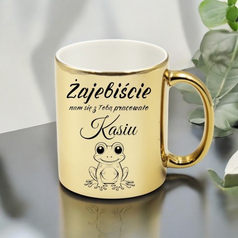 KUBEK ZŁOTY PREZENT NA POŻEGNANIE KOLEŻANKI KOLEGI Z PRACY Z IMIENIEM # KUBEK ZŁOTY PREZENT NA POŻEGNANIE KOLEŻANKI KOLEGI Z PRACY Z IMIENIEM #
