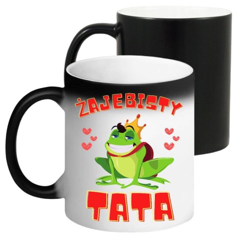 KUBEK MAGICZNY ŚMIESZNY PREZENT NA DZIEŃ OJCA DLA TATY ŻAJEBISTY TATA KUBEK MAGICZNY ŚMIESZNY PREZENT NA DZIEŃ OJCA DLA TATY ŻAJEBISTY TATA