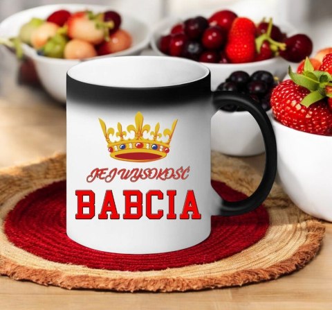 KUBEK MAGICZNY Z NADRUKIEM PREZENT NA DZIEŃ BABCI URODZINY BABCIA KUBEK MAGICZNY Z NADRUKIEM PREZENT NA DZIEŃ BABCI URODZINY BABCIA