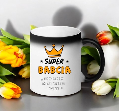 KUBEK MAGICZNY Z NADRUKIEM PREZENT NA DZIEŃ BABCI URODZINY BABCIA KUBEK MAGICZNY Z NADRUKIEM PREZENT NA DZIEŃ BABCI URODZINY BABCIA