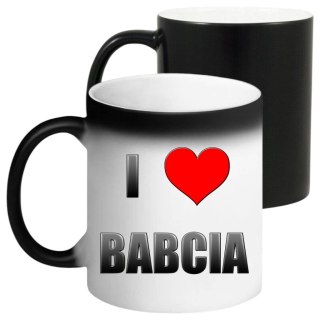 KUBEK MAGICZNY Z NADRUKIEM PREZENT NA DZIEŃ BABCI URODZINY BABCIA