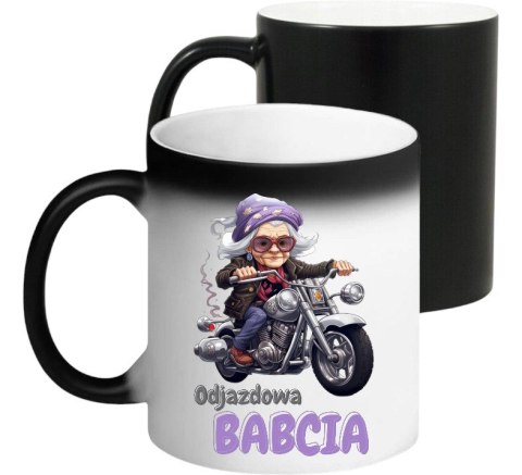 KUBEK MAGICZNY Z NADRUKIEM PREZENT NA DZIEŃ BABCI URODZINY BABCIA KUBEK MAGICZNY Z NADRUKIEM PREZENT NA DZIEŃ BABCI URODZINY BABCIA