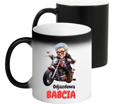 KUBEK MAGICZNY Z NADRUKIEM PREZENT NA DZIEŃ BABCI URODZINY BABCIA KUBEK MAGICZNY Z NADRUKIEM PREZENT NA DZIEŃ BABCI URODZINY BABCIA