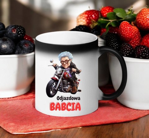 KUBEK MAGICZNY Z NADRUKIEM PREZENT NA DZIEŃ BABCI URODZINY BABCIA KUBEK MAGICZNY Z NADRUKIEM PREZENT NA DZIEŃ BABCI URODZINY BABCIA
