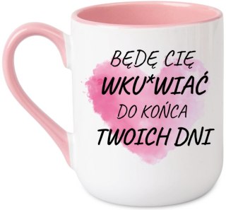 KUBEK PREZENT DLA DZIEWCZYNY ŻONY MĘŻA CHŁOPAKA NA WALENTYNKI URODZINY