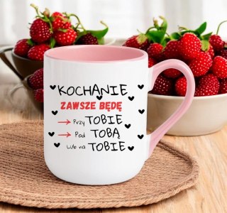 KUBEK PREZENT DLA DZIEWCZYNY ŻONY MĘŻA CHŁOPAKA NA WALENTYNKI URODZINY