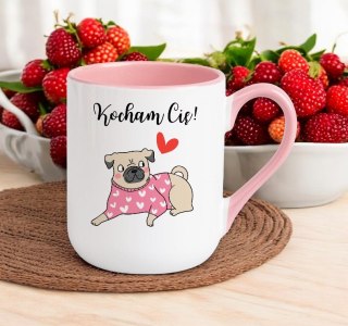KUBEK PREZENT DLA DZIEWCZYNY ŻONY MĘŻA CHŁOPAKA NA WALENTYNKI URODZINY