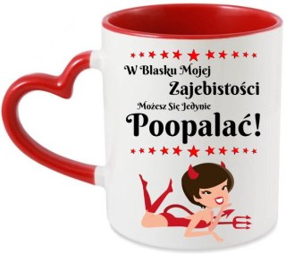 KUBEK ŚMIESZNY PREZENT DLA KOLEŻANKI DZIEWCZYNY ŻONY DZIEŃ KOBIET URODZINY