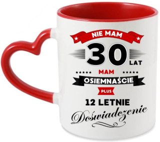 KUBEK ŚMIESZNY PREZENT NA 30 URODZINY DLA KOLEŻANKI DZIEWCZYNY ŻONY KOBIETY