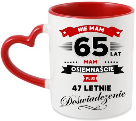 KUBEK ŚMIESZNY PREZENT NA 65 URODZINY DLA KOBIETY ŻONY MAMY BABCI KUBEK ŚMIESZNY PREZENT NA 65 URODZINY DLA KOBIETY ŻONY MAMY BABCI