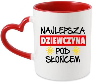 KUBEK Z NADRUKIEM PREZENT DLA KOLEŻANKI DZIEWCZYNY ŻONY DZIEŃ KOBIET
