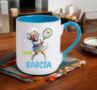 KUBEK Z NADRUKIEM PREZENT DZIEŃ BABCI URODZINY BABCIA IMIENINY ŚWIĘTA