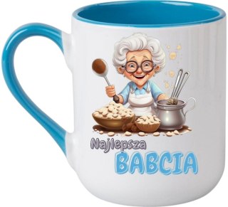 KUBEK Z NADRUKIEM PREZENT DZIEŃ BABCI URODZINY BABCIA IMIENINY ŚWIĘTA