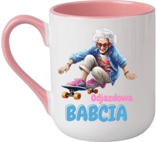 KUBEK Z NADRUKIEM PREZENT DZIEŃ BABCI URODZINY BABCIA IMIENINY ŚWIĘTA