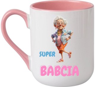 KUBEK Z NADRUKIEM PREZENT DZIEŃ BABCI URODZINY BABCIA IMIENINY ŚWIĘTA
