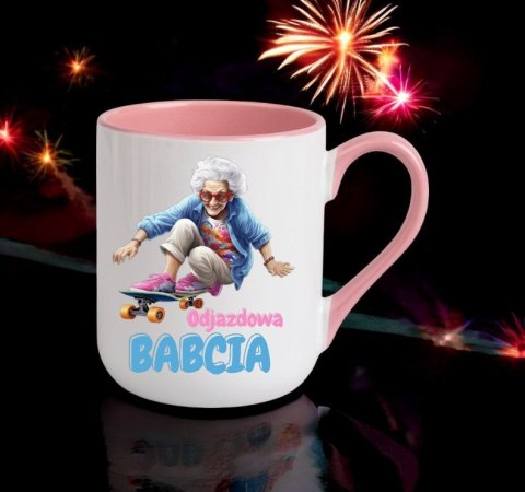 KUBEK Z NADRUKIEM PREZENT DZIEŃ BABCI URODZINY BABCIA IMIENINY ŚWIĘTA KUBEK Z NADRUKIEM PREZENT DZIEŃ BABCI URODZINY BABCIA IMIENINY ŚWIĘTA
