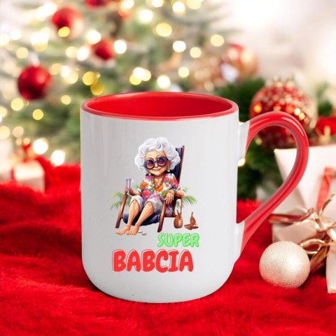 KUBEK Z NADRUKIEM PREZENT DZIEŃ BABCI URODZINY BABCIA IMIENINY ŚWIĘTA KUBEK Z NADRUKIEM PREZENT DZIEŃ BABCI URODZINY BABCIA IMIENINY ŚWIĘTA