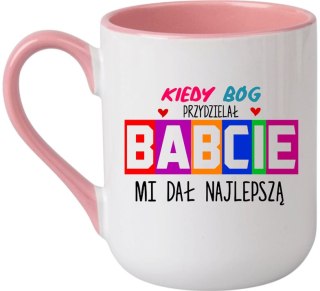 KUBEK Z NADRUKIEM PREZENT DZIEŃ BABCI URODZINY BABCIA IMIENINY