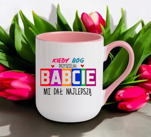 KUBEK Z NADRUKIEM PREZENT DZIEŃ BABCI URODZINY BABCIA IMIENINY KUBEK Z NADRUKIEM PREZENT DZIEŃ BABCI URODZINY BABCIA IMIENINY