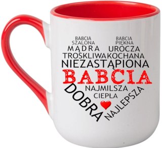 KUBEK Z NADRUKIEM PREZENT DZIEŃ BABCI URODZINY BABCIA IMIENINY