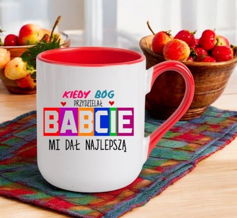 KUBEK Z NADRUKIEM PREZENT DZIEŃ BABCI URODZINY BABCIA IMIENINY KUBEK Z NADRUKIEM PREZENT DZIEŃ BABCI URODZINY BABCIA IMIENINY